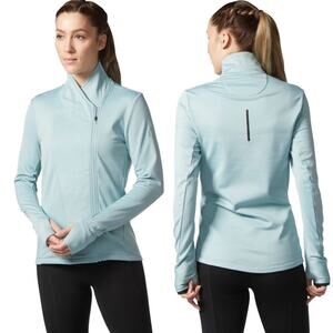 Adidas Supernova Climaheat Wrap Jacket Women's Size XS Sage Activewear‎ Running